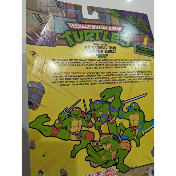 Rare Factory Error Of MichelangeIo Raphael Packaging ninja turtles Action figure - Picture 7 of 7